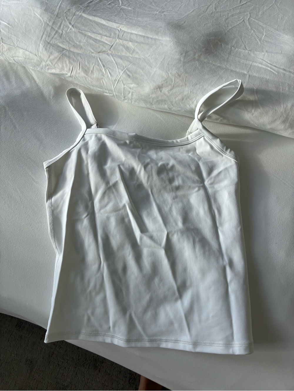 Aritzia Golden White Tanktop Size Small